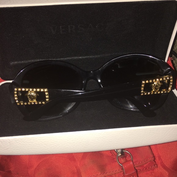 Versace Accessories - Versace sunglasses black oversized style